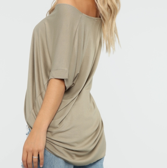 Fashion Nova Shirt - Olive - XL - Picture 3 of 3